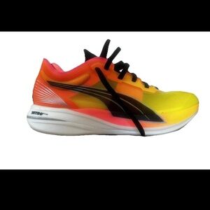 🔥 NEW Puma Deviate Nitro Elite Fireglow Running Shoes - 6